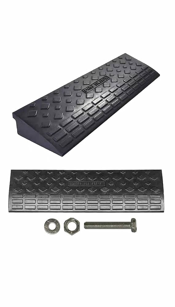 Amazon.co.jp: 段差スロープ 段差5cm ゴム製 段差解消 駐車場
